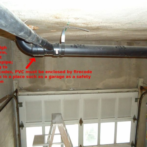 Tube PVC évacuation Ø100 mm — 4 m